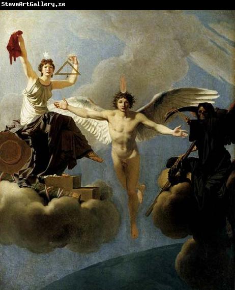 Baron Jean-Baptiste Regnault The Genius of France between Liberty and Death